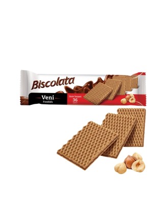 Biscolata Veni Fındıklı Gofret 110 Gr.
