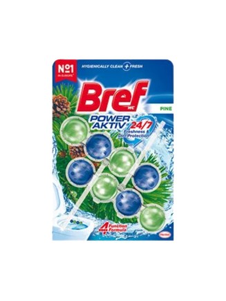 Bref Power Aktiv Wc Temizleyici Blok 2'li Çam 